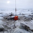 Glace de mer en mouvement: un risque de pollution pour les pays de l'Arctique